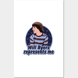 Will Byers represents me Posters and Art